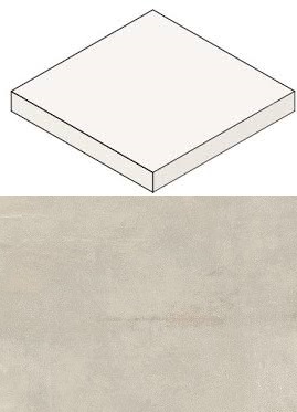 Boost White Scalino Angolare (33x33) .. Boost White Scalino Angolare (33x33) ..