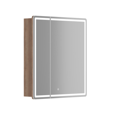 Зеркальный шкаф для ванной комнаты SANCOS Mirror 690x150х740 мм,  арт. MI70EG