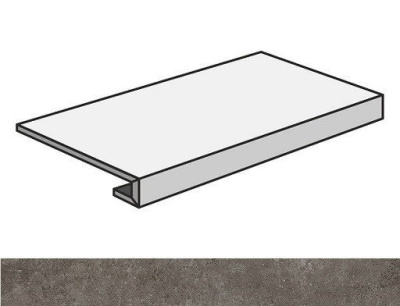 Drift Grey Scal.120 Front/Дрифт Грей Ступ.120 Фронт (33X120) ..