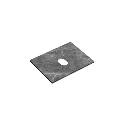 Столешница для ванной комнаты SANCOS 600х460, цвет black sky, арт. TT60A1