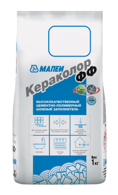 KERACOLOR FF, ТМ MAPEI, цвет №181 Нефрит, (5кг), (Россия), Смесь сухая затирочная класс CG2WA